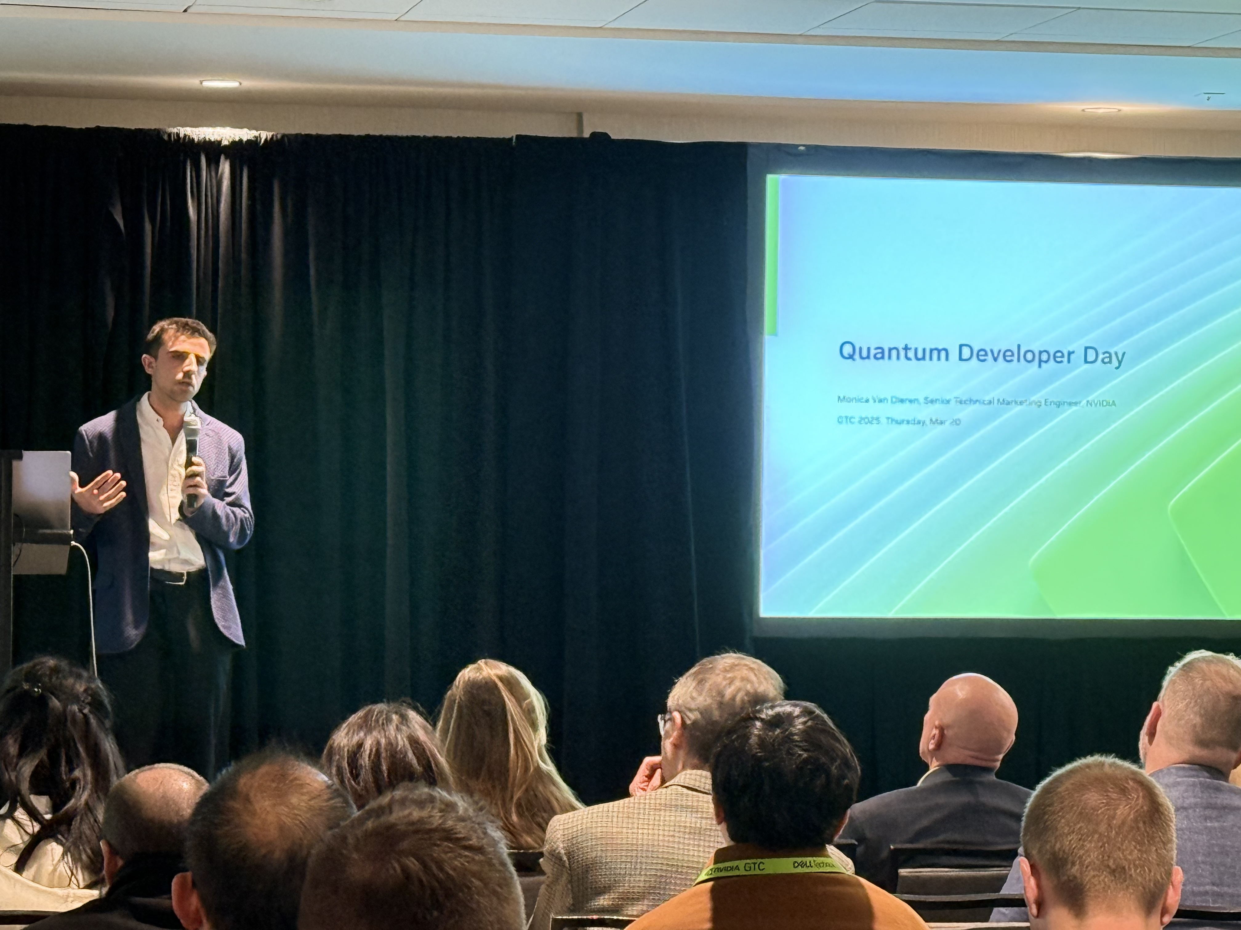 Nima Leclerc at NVIDIA GTC